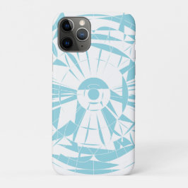 Capa Para iPhone 11 Pro Padrão Geométrico de Mandala