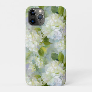 Capa Para iPhone 11 Pro Padrão Painterly Hydrangea