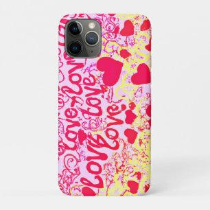 Capa Para iPhone 11 Pro Padrões de Cores Vibrantes