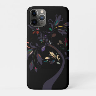 Capa Para iPhone 11 Pro Padrões de Flores na moda