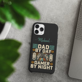 Capa Para iPhone 11 Pro Pai por dia, jogador à noite