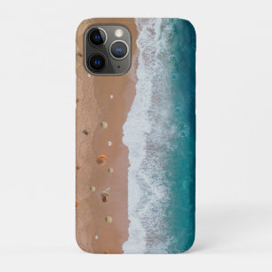 CAPA PARA iPhone 11 PRO PAISAGEM MARINHA CONCHAS DE PRAIA FÉRIAS DE VERÃO 