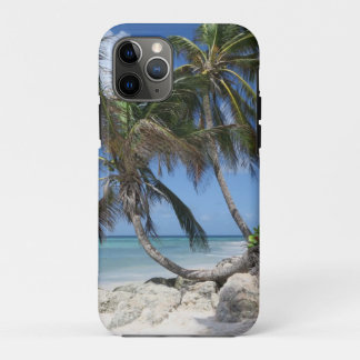 Capa Para iPhone 11 Pro Palm Tree on Beach Barbados