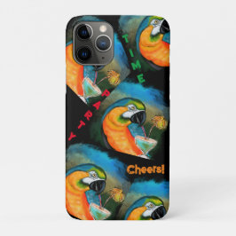 Capa Para iPhone 11 Pro Papagaios de Festa