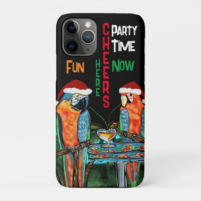 Capa Para iPhone 11 Pro PAPagaios DE FESTA   (Verso)