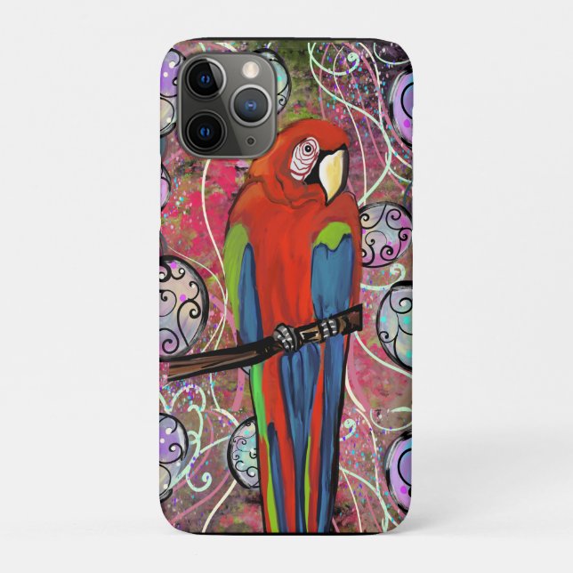 Capa Para iPhone 11 Pro PAPagaios DE FESTA (Verso)