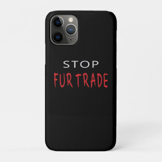Capa Para iPhone 11 Pro Parar o Comércio de Peles