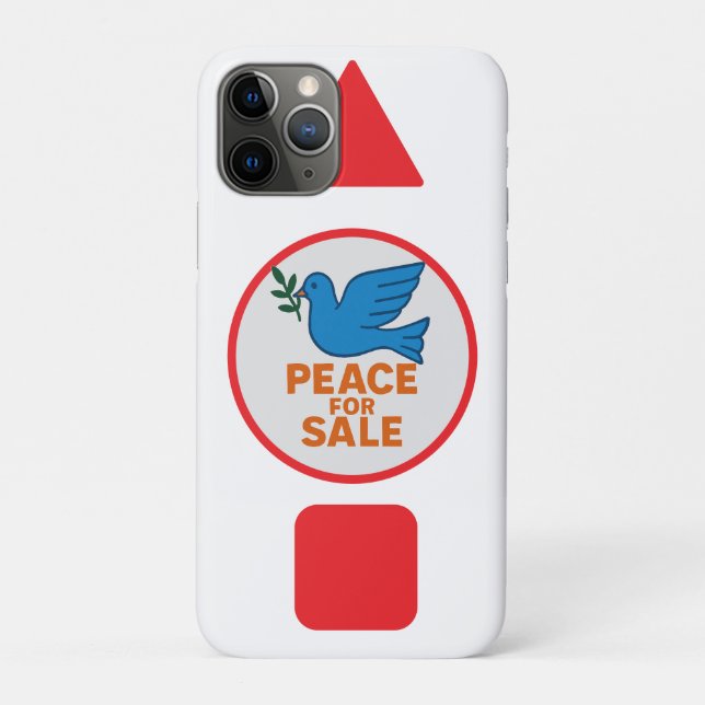 Capa Para iPhone 11 Pro Peace theme designed phone case (Verso)