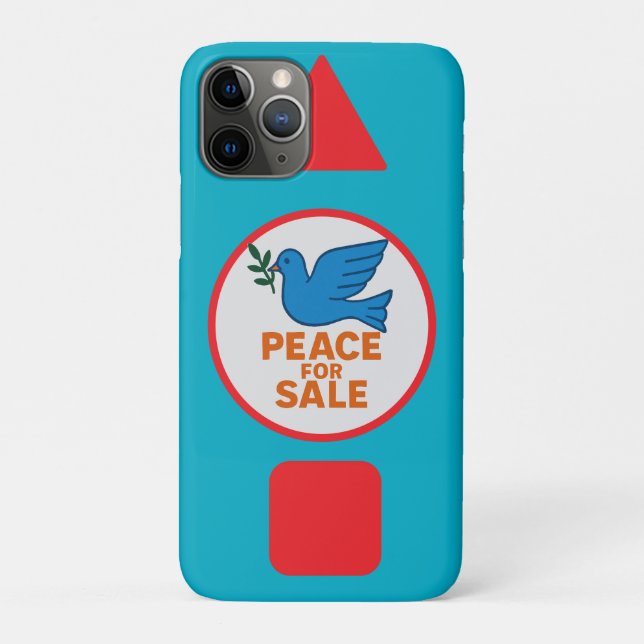 Capa Para iPhone 11 Pro Peace theme designed Phone Case (Verso)