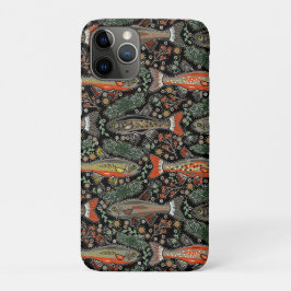 Capa Para iPhone 11 Pro Peixe água fresca, Design, Truta, Pesca