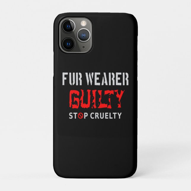 Capa Para iPhone 11 Pro Pele culpada (Verso)
