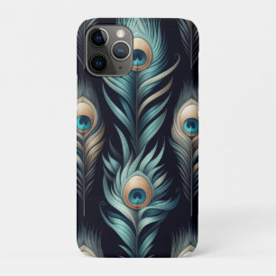 Capa Para iPhone 11 Pro Penas de Pavão