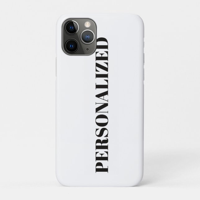 Capa Para iPhone 11 Pro Personalize o Seu (Verso)