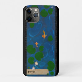 Capa Para iPhone 11 Pro Personalized Lotus Pond