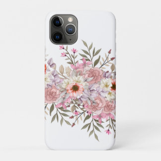 Capa Para iPhone 11 Pro Pink Wedding Bouquet
