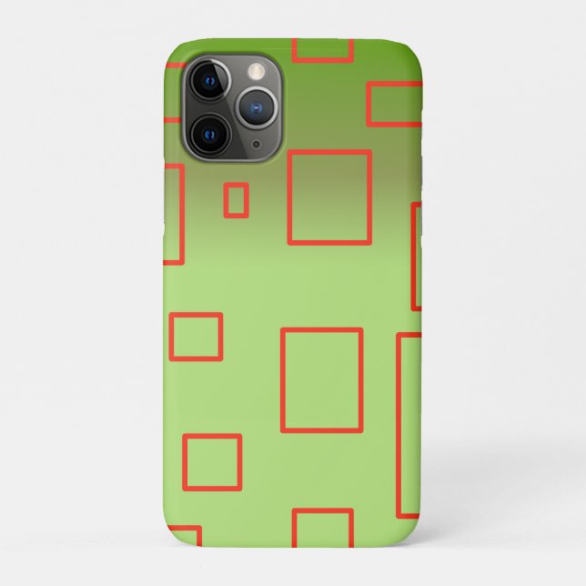 Capa Para iPhone 11 Pro Pipoca Anime Natal iPhone Verde / iPad case (Verso)