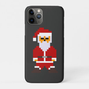 Capa Para iPhone 11 Pro Pixel Pose Papai Noel