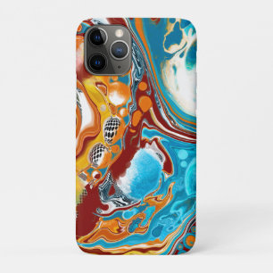 Capa Para iPhone 11 Pro Planeta Bliss Fluid Digital Art