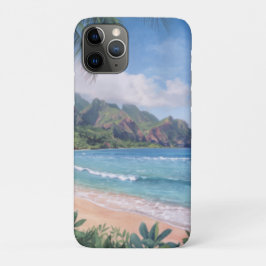 Capa Para iPhone 11 Pro Plantas Tropicais do Havaí