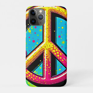 Capa Para iPhone 11 Pro Poder Floral Groovy Paz