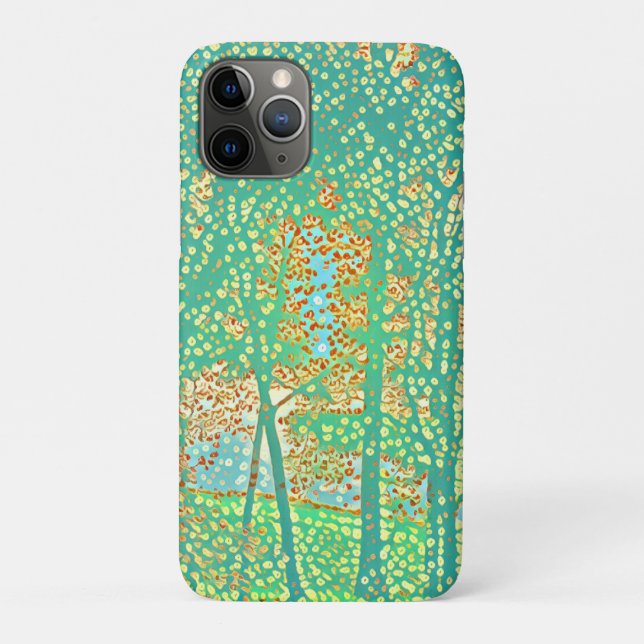 Capa Para iPhone 11 Pro Pointilistas (Verso)