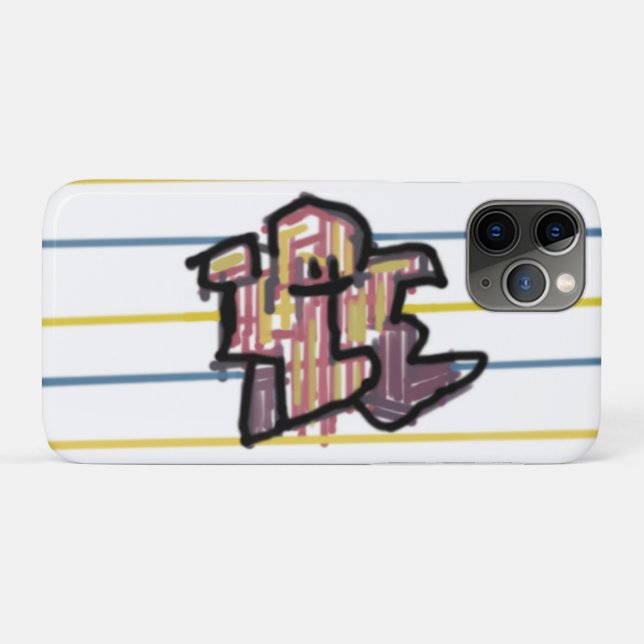Capa Para iPhone 11 Pro Polvo alegria de verão  (Verso (horizontal))