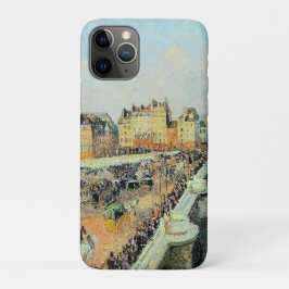 Capa Para iPhone 11 Pro Pont Neuf, Tarde, Sunlight Camille Pissarro