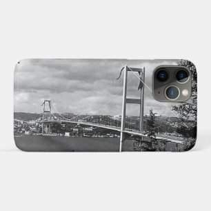 Capa Para iPhone 11 Pro Ponte Vintage Turquia Istambul Bosphorus