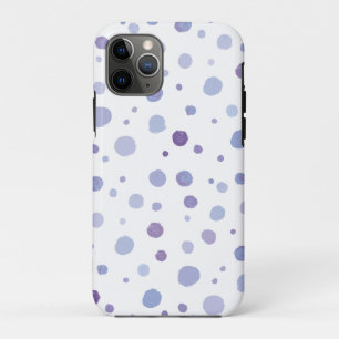 Capa Para iPhone 11 Pro pontos polka pintados à mão