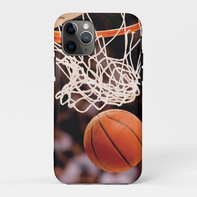 Capa Para iPhone 11 Pro Pontuação de Basquete (Verso)
