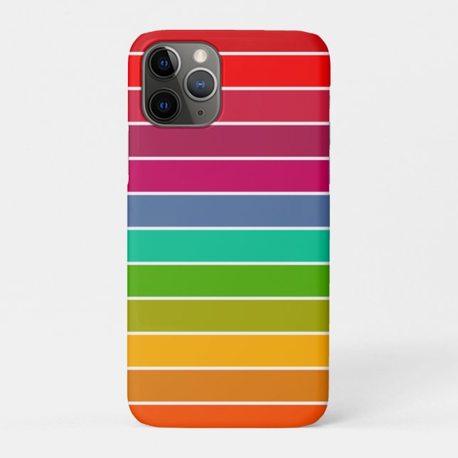 Capa Para iPhone 11 Pro Pop Art Stripes (Verso)