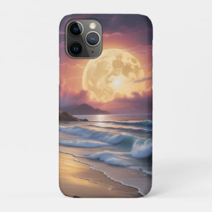 Capa Para iPhone 11 Pro Praia da Meia-Noite do Luar 6