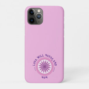 CAPA PARA iPhone 11 PRO PRESENETE DE AMOR ROSA PARA MÃE, DIA DAS MÃES, ANI