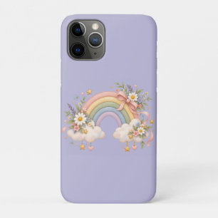 Capa Para iPhone 11 Pro Presente Arco-íris Aquarela – Nuvem Encantadora