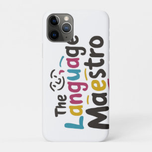 Capa Para iPhone 11 Pro Professora de línguas apresenta ideias