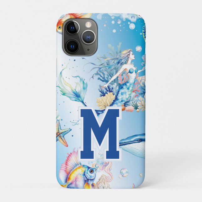 Capa Para iPhone 11 Pro Profundezas Tranquilas (Verso)