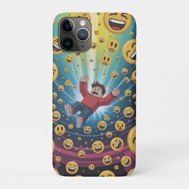 Capa Para iPhone 11 Pro Queda na bolha  (Verso)