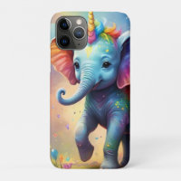 Radiante Maravilha: O Bebê Arco-Íris Elefante Unic