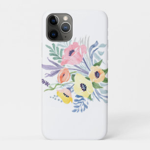 Capa Para iPhone 11 Pro Ramalhete de Flores da Primavera   Etiqueta de Bag