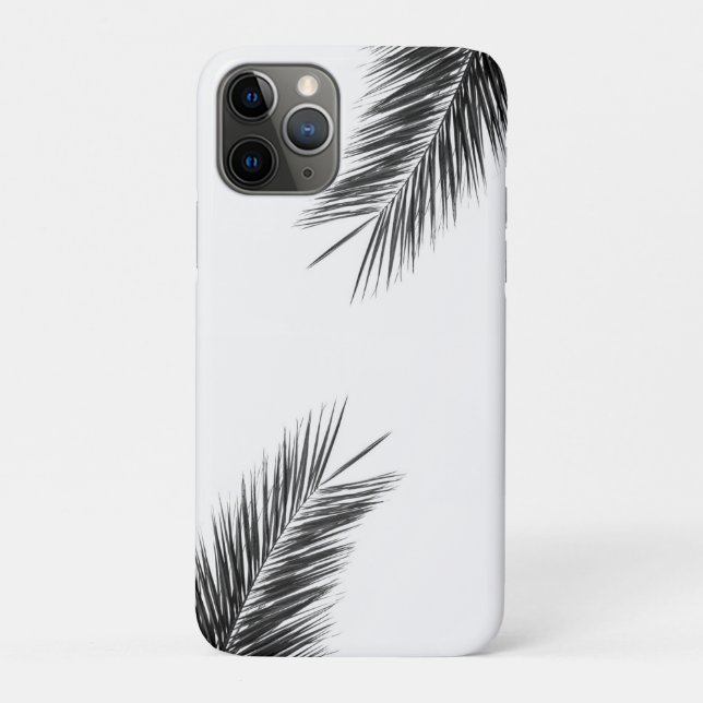 Capa Para iPhone 11 Pro Ramificação da palmeira (Verso)
