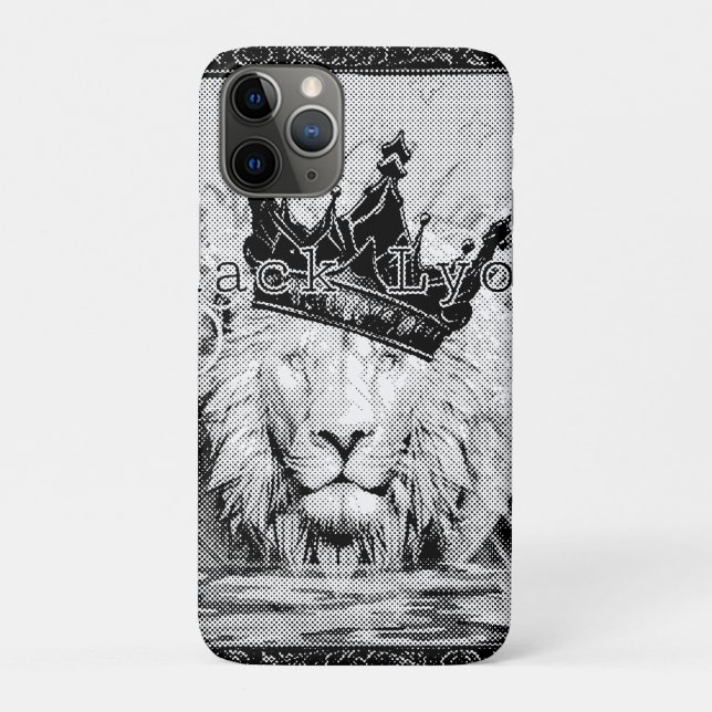 Capa Para iPhone 11 Pro Real preto Lyon  (Verso)