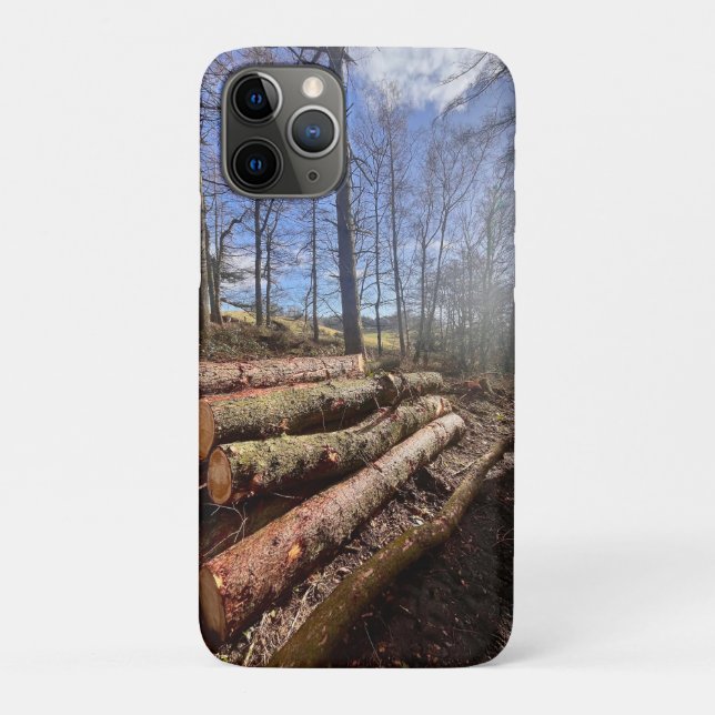 Capa Para iPhone 11 Pro Registros do campo... (Verso)