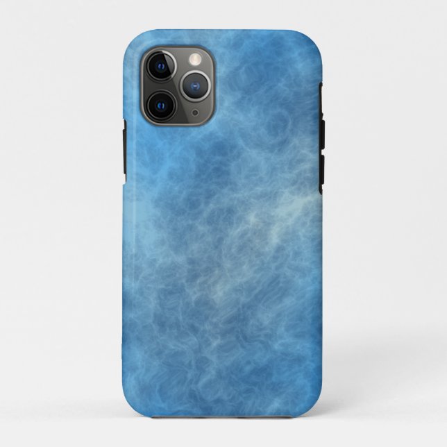 Capa Para iPhone 11 Pro Resumo da Bola Azul (Verso)