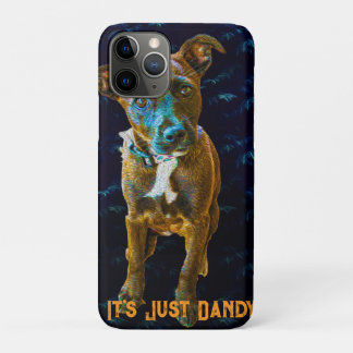 Capa Para iPhone 11 Pro Retrato de Arte Pop Elétrico — "É Só Brilhante"