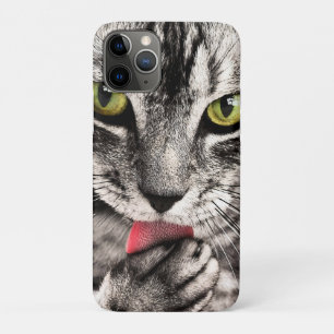 Capa Para iPhone 11 Pro Retrato de Cat Pet Animal 68667