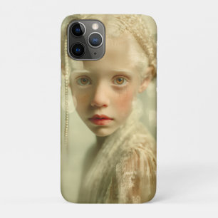 Capa Para iPhone 11 Pro Retrato Sonhador de Criança Luz Sussurrada Criança