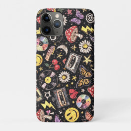 Capa Para iPhone 11 Pro Retro Grunge Sunshine Bliss