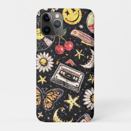 Capa Para iPhone 11 Pro Retro Grunge Sunshine Bliss