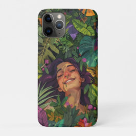 Capa Para iPhone 11 Pro Retro Whimsical Boho Vintage inspirado