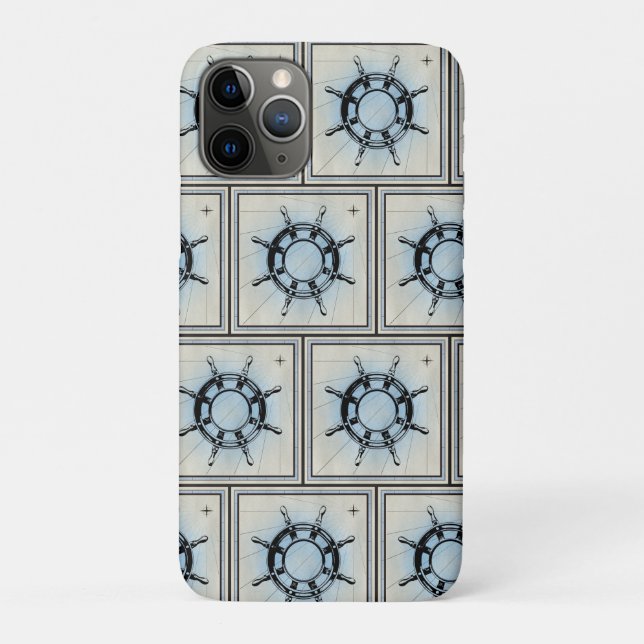 Capa Para iPhone 11 Pro Roda do Capitão (Verso)
